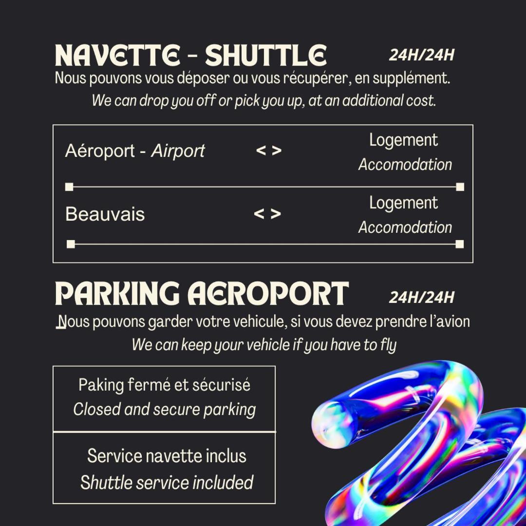 Kay Doudou 60M2 - 5 Min Aeroport - Navette - Parking Villa Bonlier Eksteriør billede